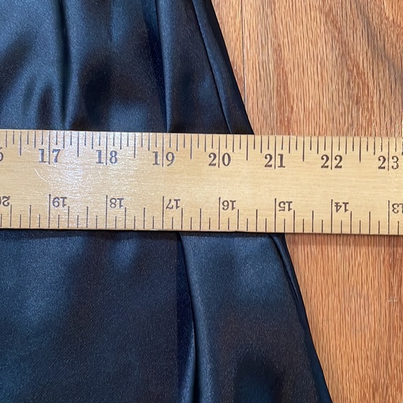 Black Slip Dress Spaghetti Strap Medium/large - Picture 7 of 14